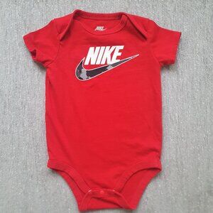 Nike Short Sleeve Baby Bodysuit Size 9 Months One Piece